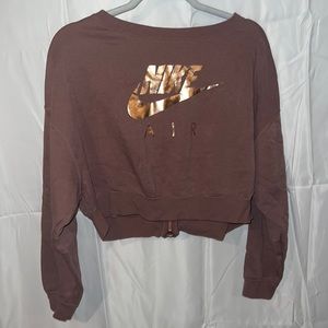 Nike cropped crew neck